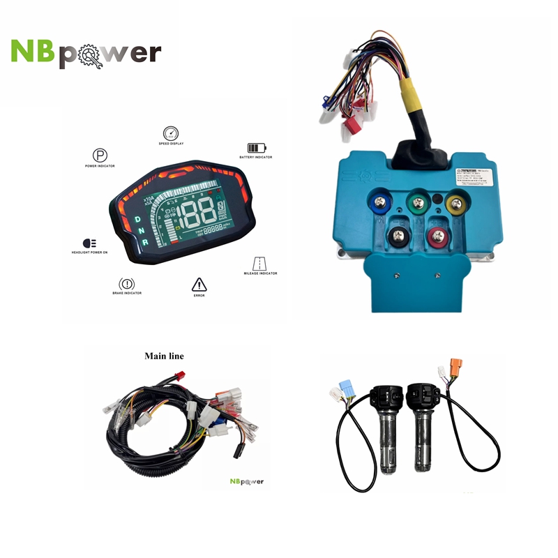 Programmable Bldc Motor Controller 96V - Комплект контроллера ND72680 FARDRIVER для программируемого