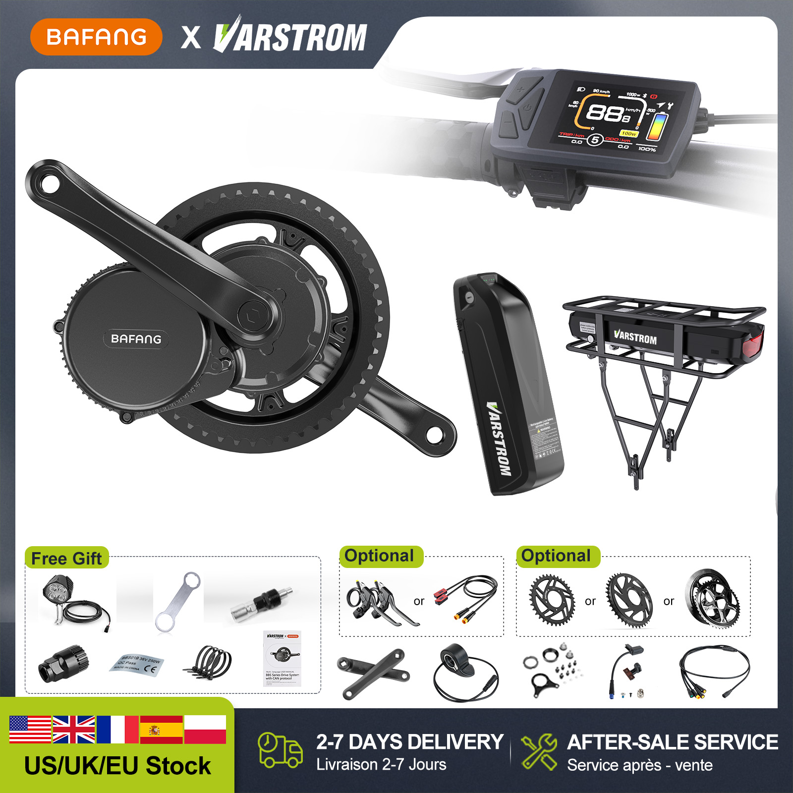 Прямая поставка из США: Компле – обзор и цена Bafang Bbshd 1000W Conversion Kit