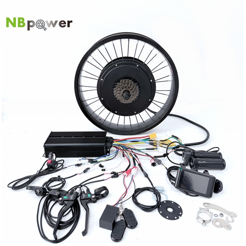 NBpower 72В 5000Вт 70-90км/ч B – обзор и цена 72V 5000W Hub Motor Kit