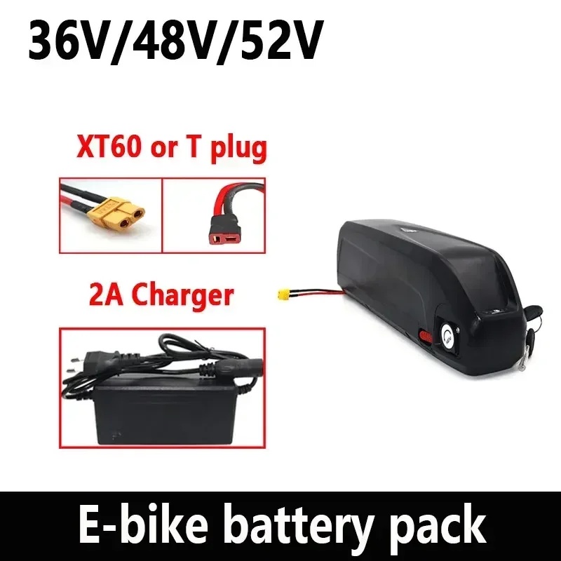 Многоразмерная батарея для эле – обзор и цена Ebike Battery 48V 20Ah Hailong