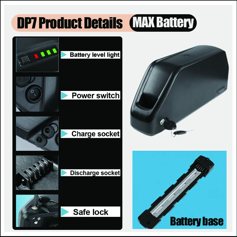 Аккумулятор для электровелосип – обзор и цена Electric Bicycle Battery 72V 30Ah