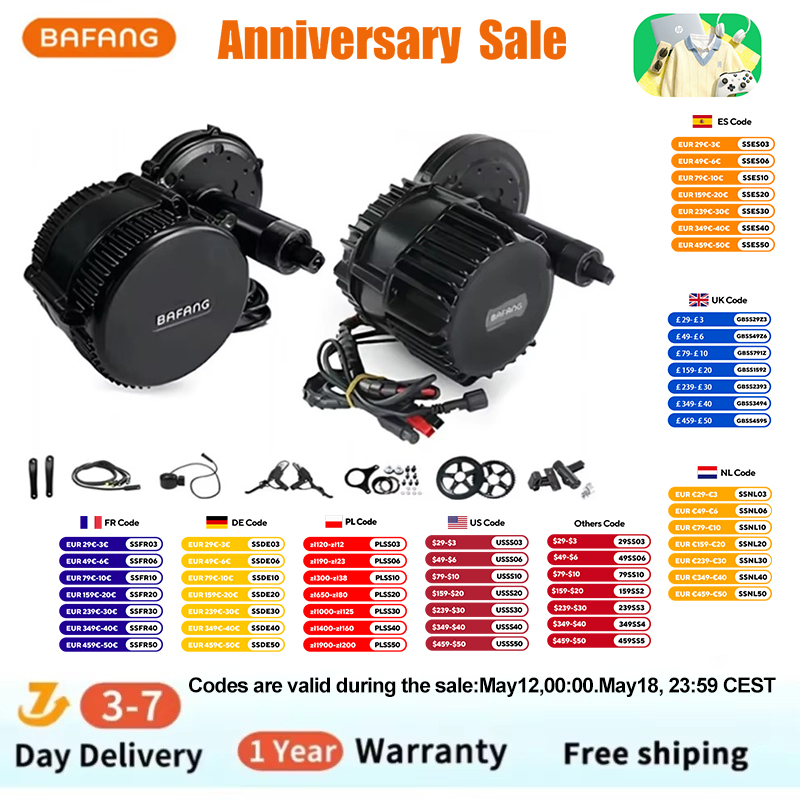 Bafang BBSHD 1000 Вт 52 В 48 В – обзор и цена Bafang Bbshd 1000W Conversion Kit