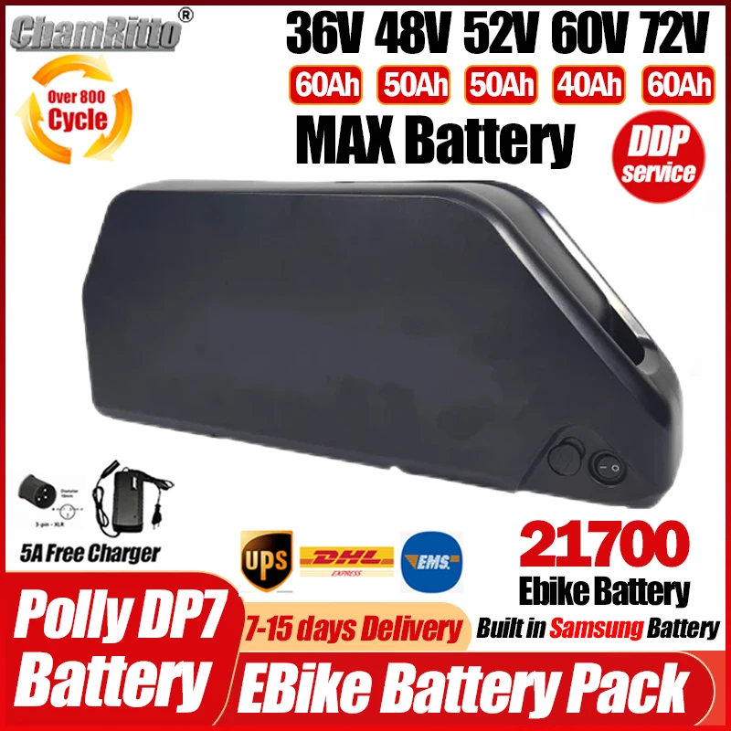 Аккумулятор для электровелосип – обзор и цена Ebike Battery 48V 20Ah Hailong