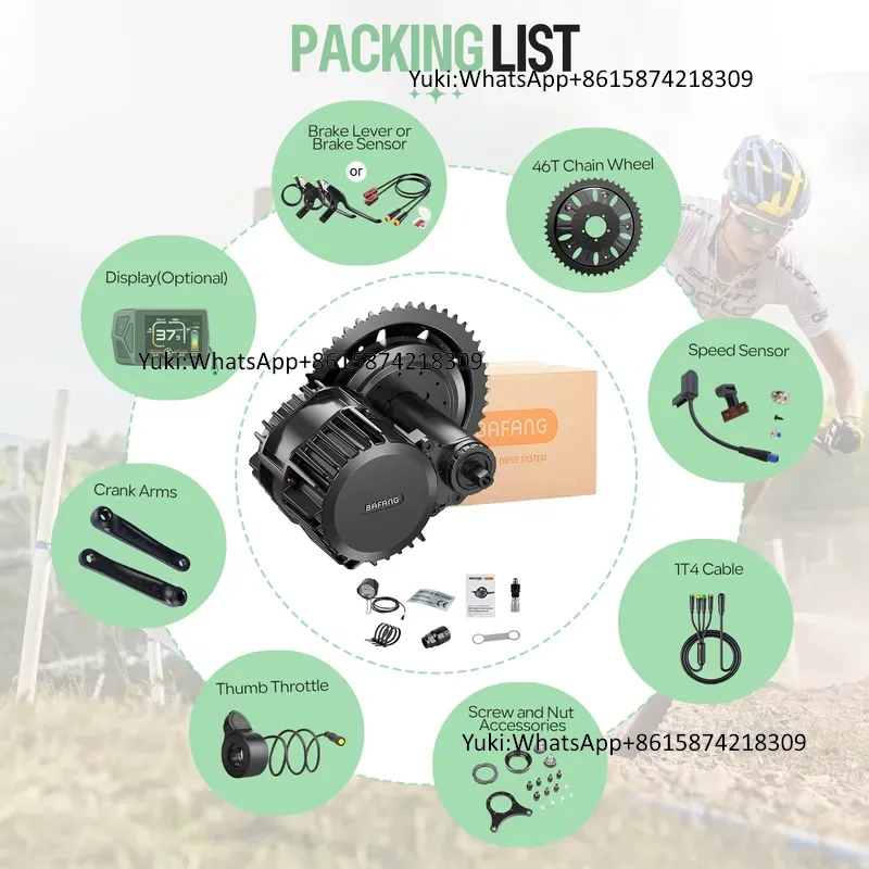 Центральный двигатель BBSHD 10 – обзор и цена Mid Drive Motor Kit 52V 1000W