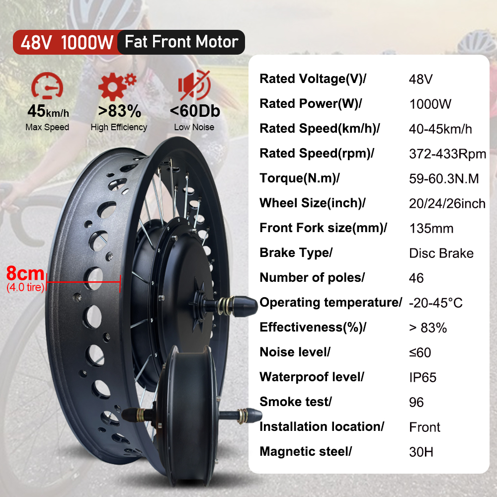 Комплект для переоборудования  – обзор и цена 72V 5000W Hub Motor Kit