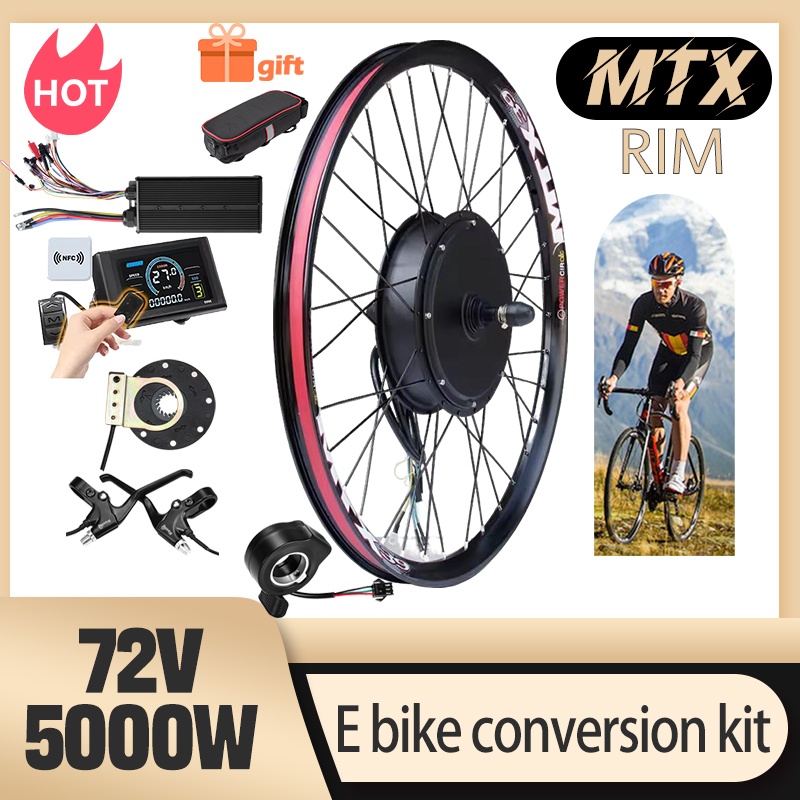 Комплект для переоборудования  – обзор и цена 72V 5000W Hub Motor Kit