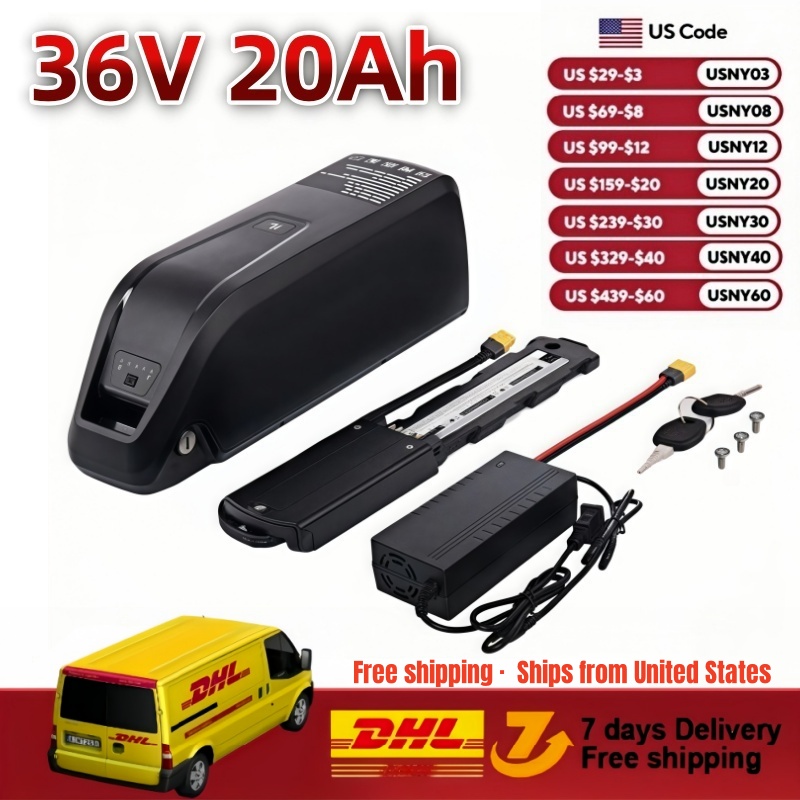 Аккумулятор Hailong для электр – обзор и цена Ebike Battery 48V 20Ah Hailong