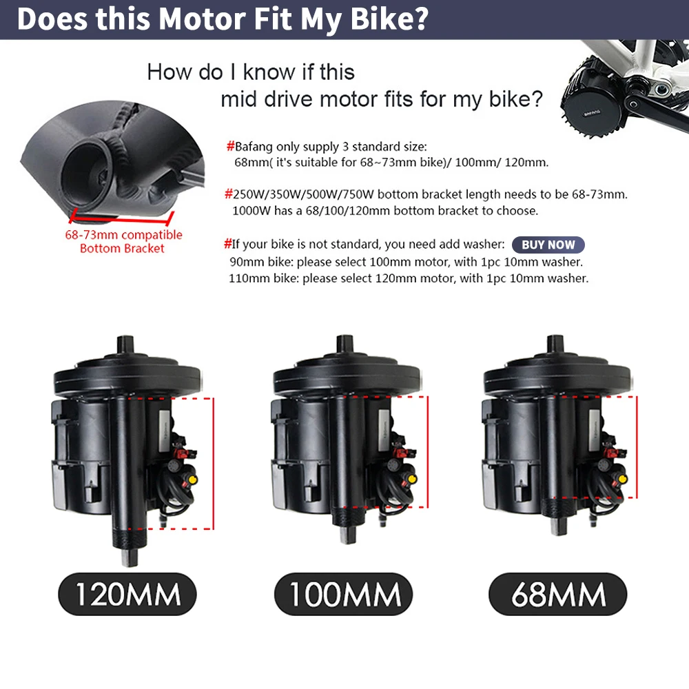 Комплект для переоборудования  – обзор и цена Bafang Bbshd 1000W Conversion Kit